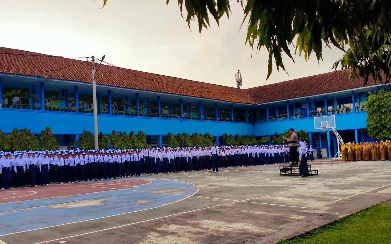 Polres Ciamis, Gelar Sosialisasi Anti Geng Motor di SMPN 1