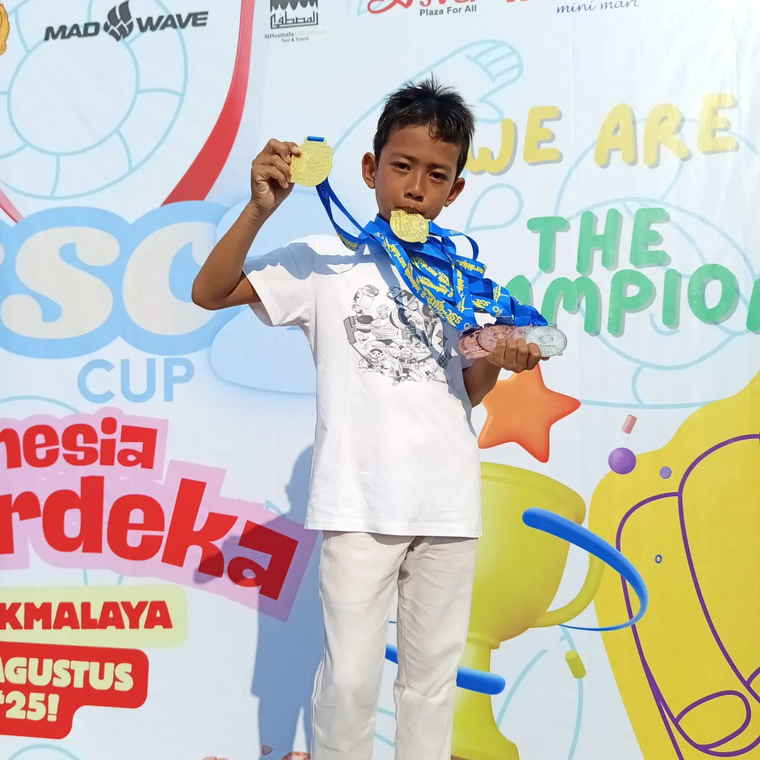 Rafif, Representasi Dedikasi dan Disiplin Borong Piala di SSC Cup