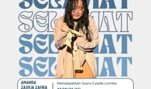 SMAN 1 Sindangkasih Antar Amanda Sabet Juara 2 Monolog